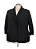 MICHAEL Michael Kors Solid Black Blazer Size 22 - photo 1