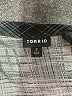 Torrid Gray 3/4 Sleeve Blouse Size 2X Plus (2) - photo 7