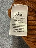 Lulus Solid Orange Brown Pullover Sweater Size XL - photo 8