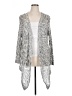 RDI 100% Acrylic Silver Cardigan Size XL - photo 1