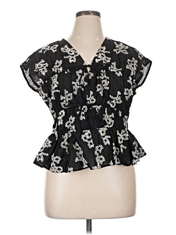 Ellen Tracy Short Sleeve Blouse (view 1)