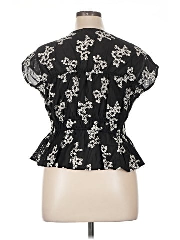 Ellen Tracy Short Sleeve Blouse (view 2)