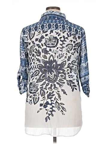 One World 3/4 Sleeve Blouse (view 2)