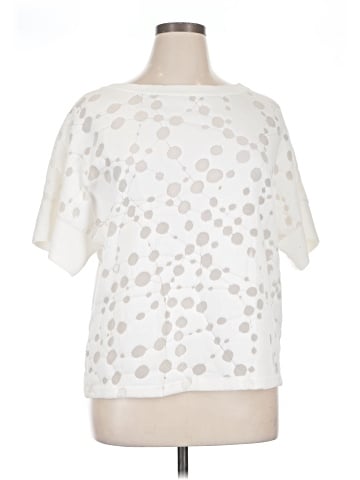 Lafayette 148 New York Short Sleeve Blouse (view 1)