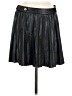 Zara 100% Polyester Black Faux Leather Skirt Size M - photo 1
