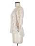 Forever 21 Ivory 3/4 Sleeve Top Size M - photo 5