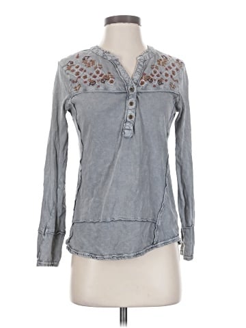 Lucky & Coco Long Sleeve Henley (view 1)