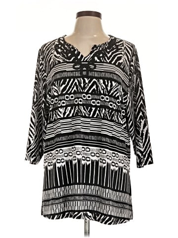 TanJay 3/4 Sleeve Blouse (view 1)