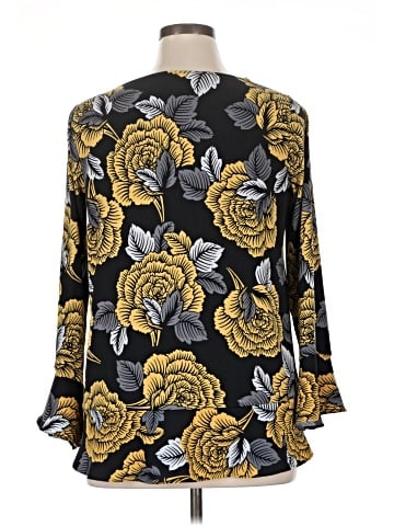 Alfani 3/4 Sleeve Blouse (view 2)