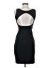 Aqua Solid Black Cocktail Dress Size XS - photo 2