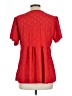 Unbranded Red Short Sleeve Blouse Size L (estimated) - photo 2