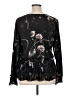 Chelsea28 100% Polyester Black Long Sleeve Blouse Size XL - photo 2