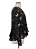 Chelsea28 100% Polyester Black Long Sleeve Blouse Size XL - photo 4