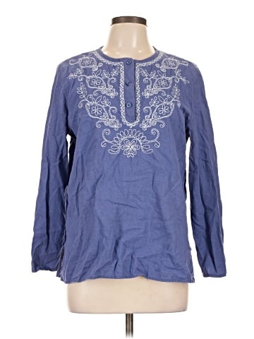 Susan Graver Long Sleeve Blouse (view 1)
