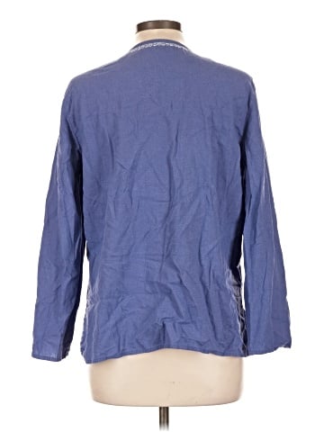 Susan Graver Long Sleeve Blouse (view 2)