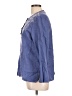 Susan Graver Blue Long Sleeve Blouse Size L - photo 5