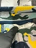 H&M 100% Polyester Print Blue Gray Fleece Jacket Size 6 - 8 - photo 3