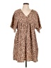 MTS 100% Polyester Animal Print Brown Casual Dress Size L - photo 1