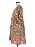 MTS 100% Polyester Animal Print Brown Casual Dress Size L - photo 5