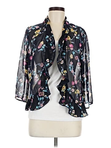 BEDFORD FAIR lifestyles 3/4 Sleeve Blouse (view 1)