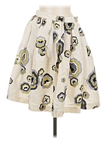 Miu Miu Silk Printed skirt (view 1)