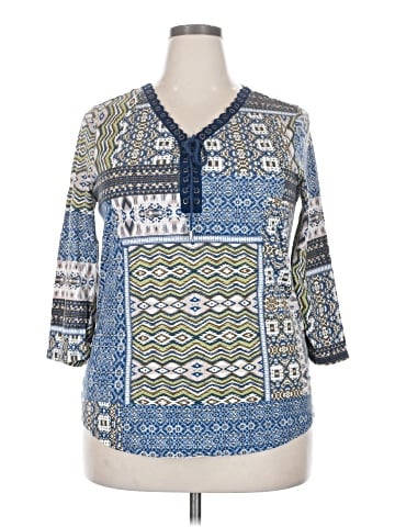 Westport 1962 3/4 Sleeve Blouse (view 1)