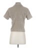 Everlane Gray Short Sleeve Button-Down Shirt Size XS - photo 2