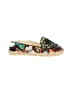 Head Over Heels Tropical Green Flats Size 7 - photo 1