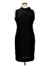 Calvin Klein Solid Black Cocktail Dress Size 14 - photo 1