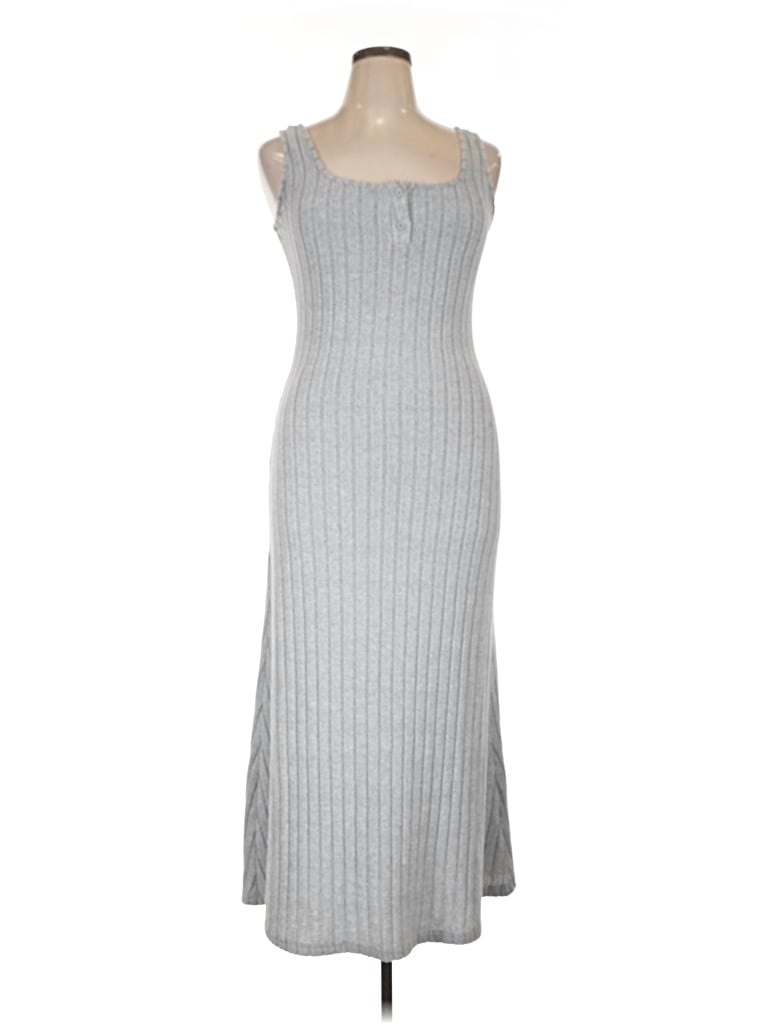 Pre-owned Shein Curve Casual Dress In Gray