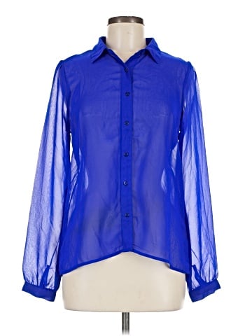 Charlotte Russe Long Sleeve Blouse (view 1)