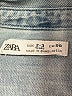 Zara Blue Denim Jacket Size 2 - 3 - photo 3