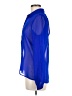 Charlotte Russe 100% Polyester Blue Long Sleeve Blouse Size M - photo 5