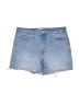 Universal Thread Blue Denim Shorts Size 2 - photo 1