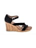 TOMS Black Wedges Size 10 - photo 1