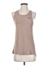 TLF Tan Sleeveless T-Shirt Size S - photo 1