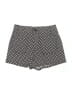 Colette Chevron-herringbone Black Shorts Size 28 waist - photo 1