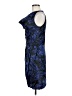 Marc New York 100% Polyester Paisley Blue Cocktail Dress Size 6 - photo 5