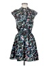 Rebecca Minkoff 100% Polyester Floral Blue Cocktail Dress Size XXS - photo 1