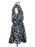 Rebecca Minkoff 100% Polyester Floral Blue Cocktail Dress Size XXS - photo 4