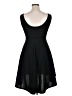 Unbranded Solid Black Cocktail Dress Size XL (estimated) - photo 2
