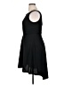 Unbranded Solid Black Cocktail Dress Size XL (estimated) - photo 5