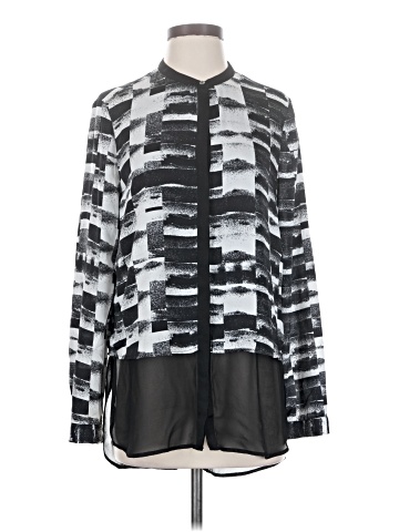 DKNYC Long Sleeve Blouse (view 1)