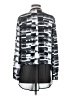 DKNYC Houndstooth Black Long Sleeve Blouse Size S - photo 2