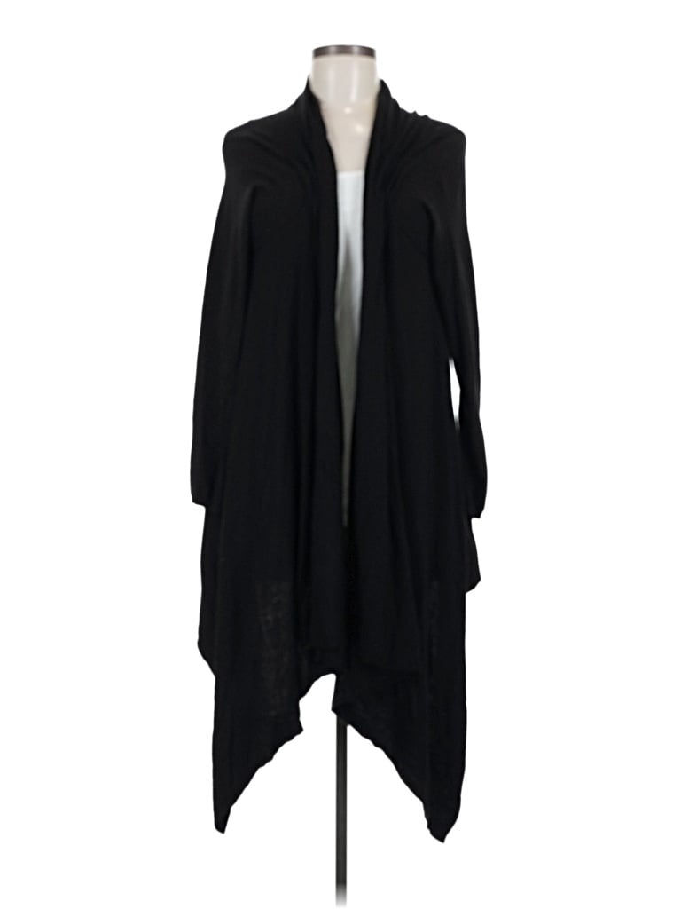 Pre-owned Donna Karan Cardigan Sweater In Black