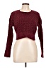 Nikka K 100% Polyester Burgundy Pullover Sweater Size L - photo 1