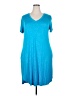 Acting Pro Teal Casual Dress Size 2X - photo 1