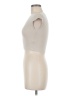 Zara Ivory Short Sleeve Turtleneck Size M - photo 5