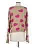 Beach Riot Hearts Pink Pullover Sweater Size S - photo 2