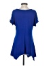 B.l.e.u. Blue Short Sleeve Blouse Size S - photo 2